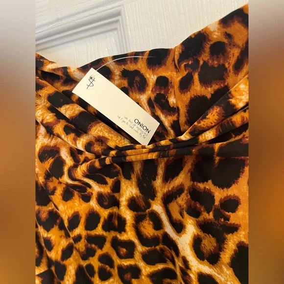 Onion by Whitney Mero Leopard Print Strapless Maxi Dress - Picture 4 of 4